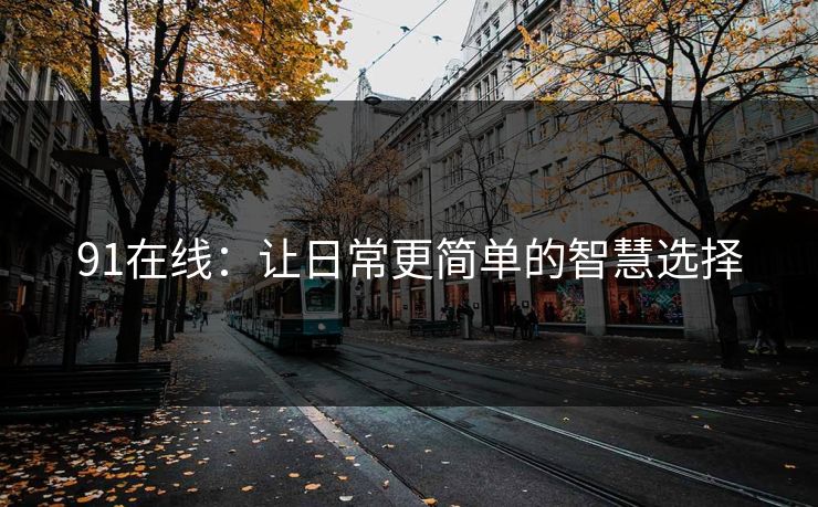 91在线:让日常更简单的智慧选择 91在线:让日常更简单的智慧选择